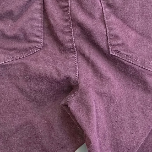 Democracy Womens Size 10 Ab Technology Skinny Pants Burgundy Plum B1590PEX2XX - Picture 13 of 16